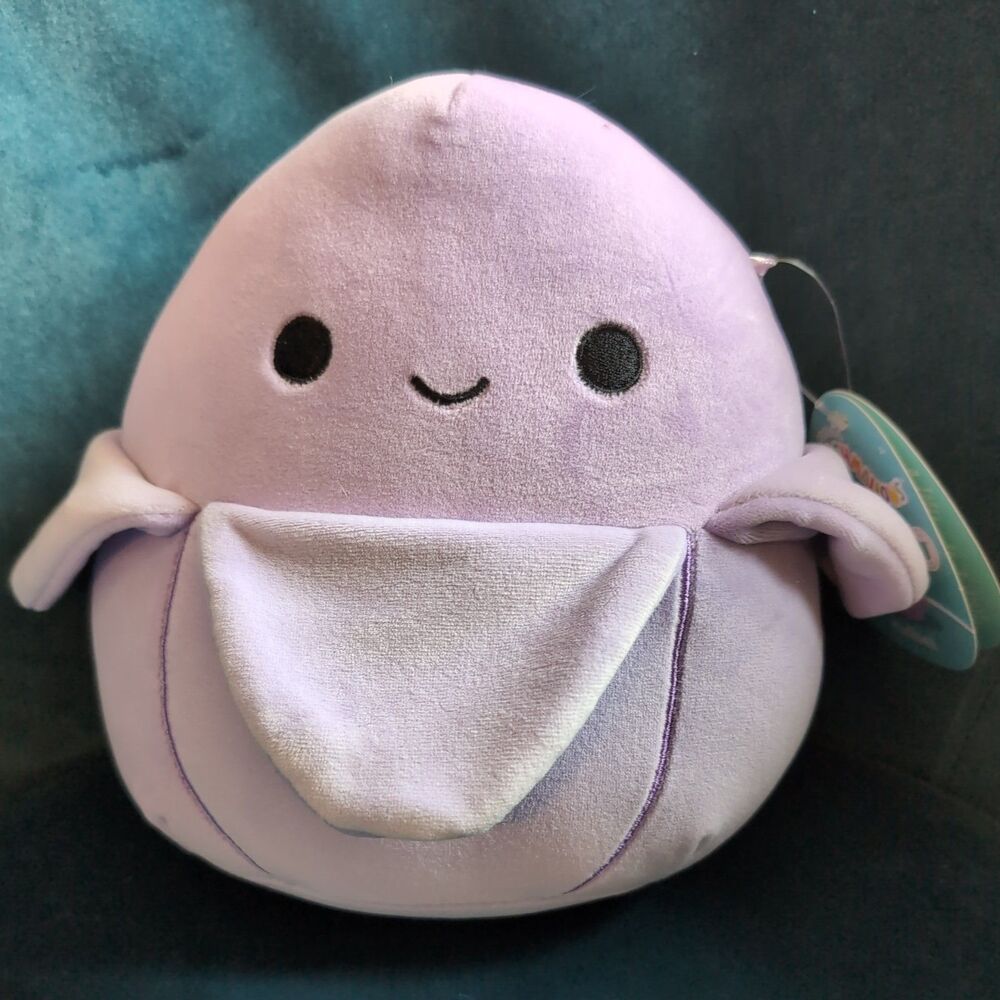Squishmallows Kelbel the Purple Banana 8" NWT First To Market